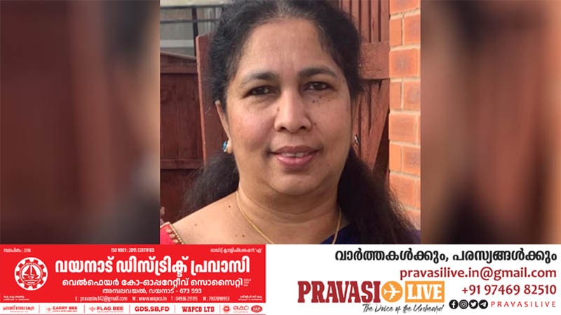 മലയാളി നഴ്സ് മാഞ്ചസ്റ്ററിൽ അന്തരിച്ചു; വിട പറഞ്ഞത് കോട്ടയം സ്വദേശിനി