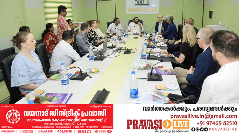 കേരളമെന്ന് കേട്ടാലോ തിളക്കണം ചോര നമുക്ക് ഞരമ്പുകളിൽ; ഡെന്‍മാര്‍ക്ക് പ്രതിനിധിസംഘം നോര്‍ക്ക സന്ദര്‍ശിച്ചു